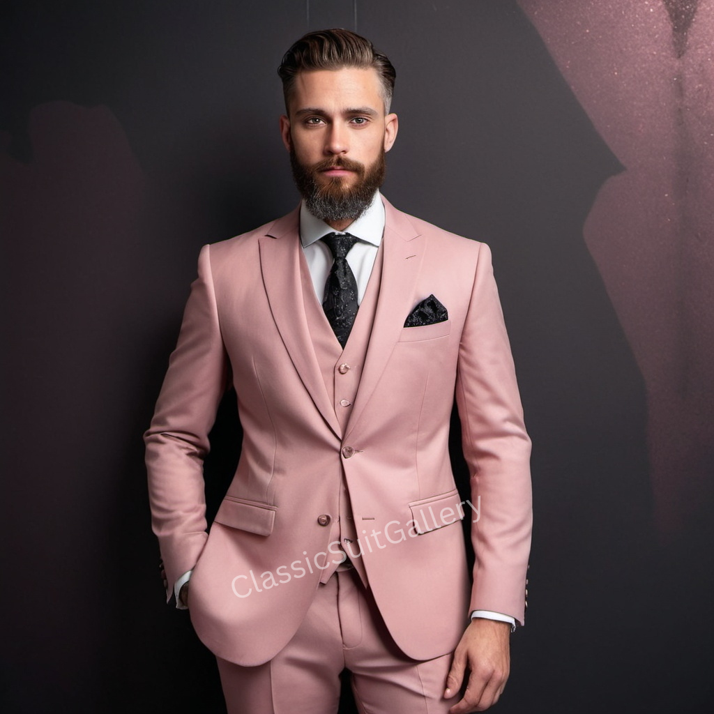 Pink 3 Piece suit