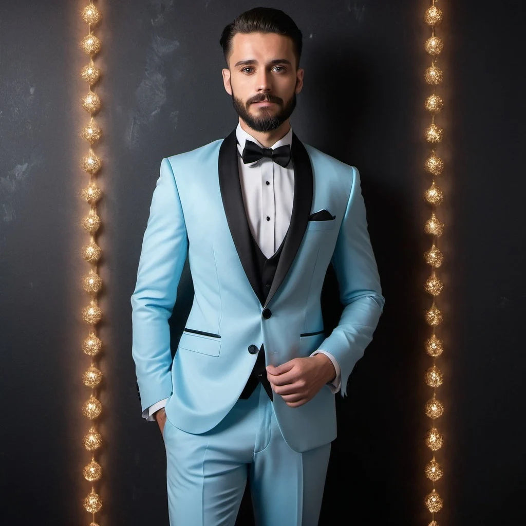 Blue Tuxedo 2 Piece suit
